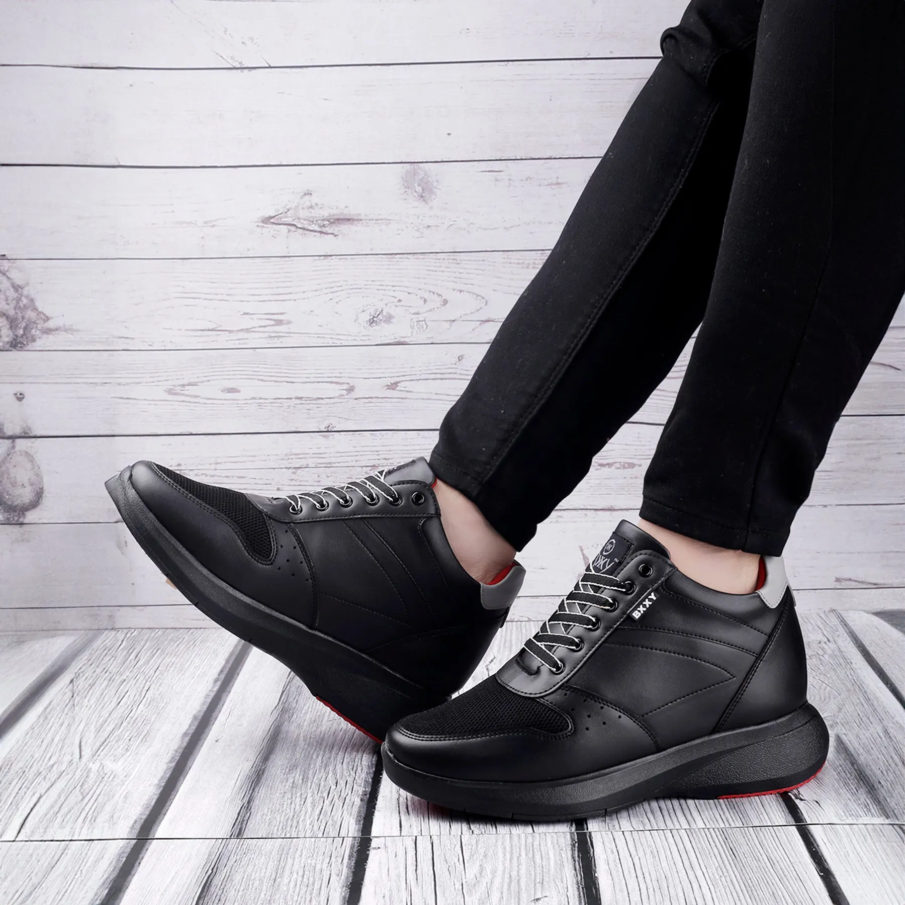 Men's Latest Hidden Height Increasing Casual Sneaker And Party Wear Lace-Up Shoes