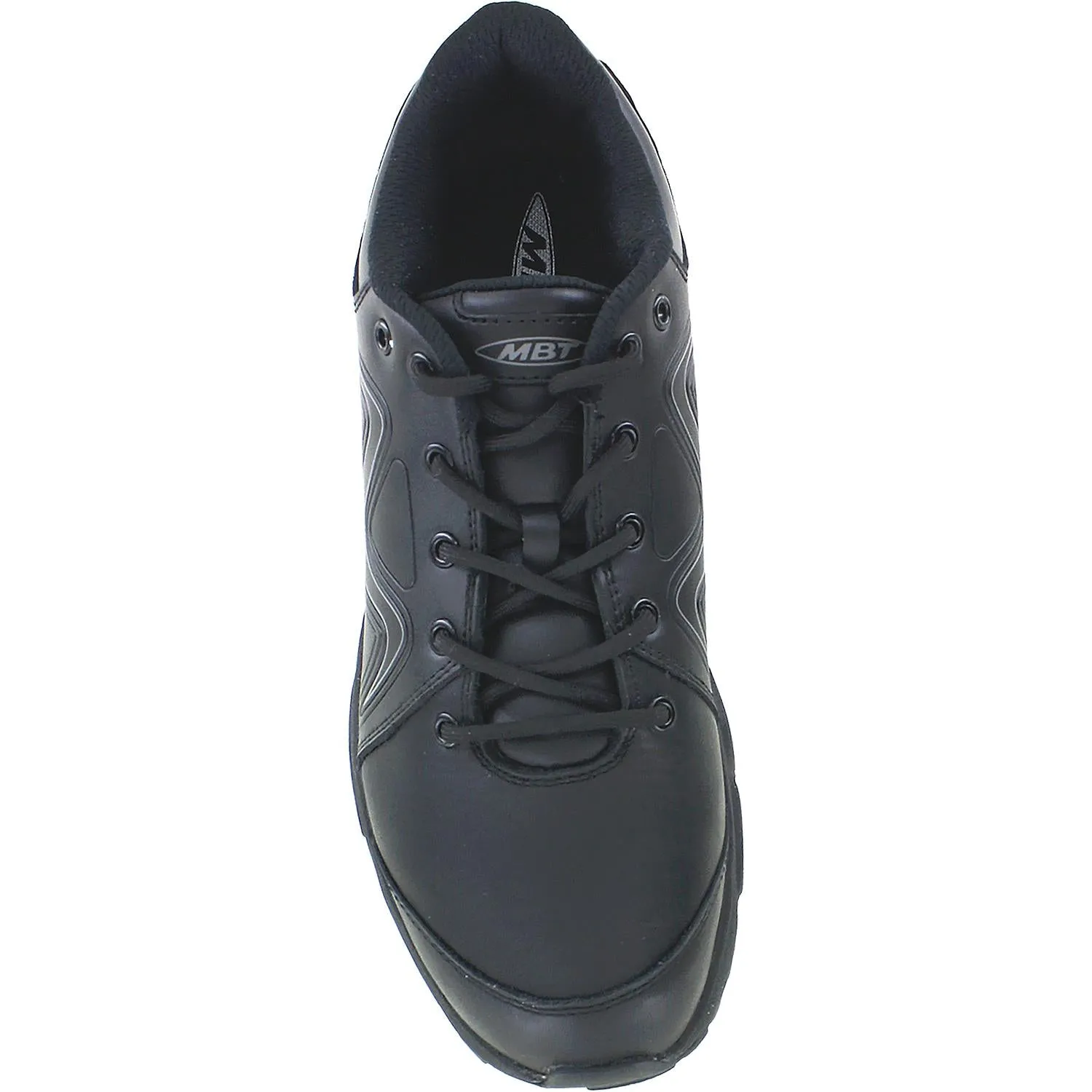 Men's MBT Simba Trainer Black Leather