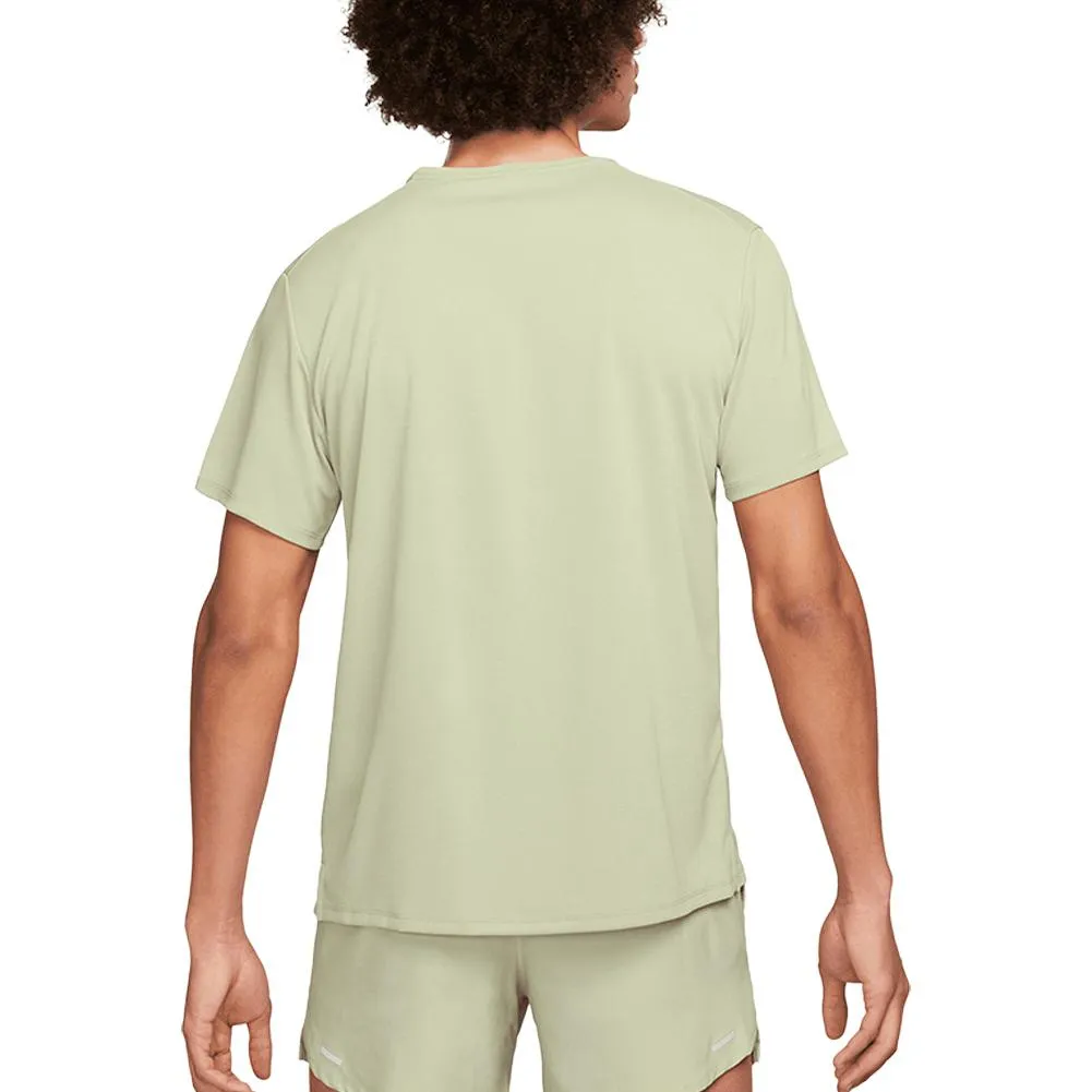 Mens Miler Dri-Fit UV Short Sleeve Running Top