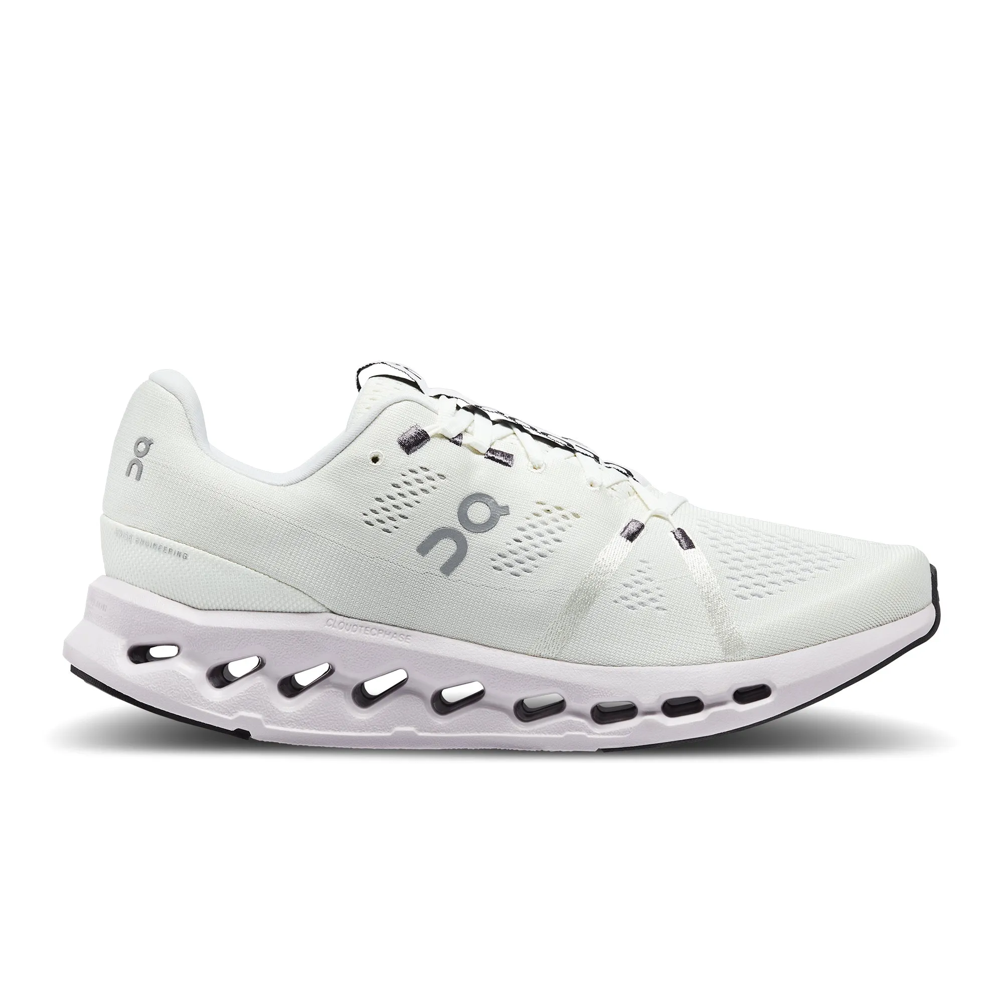 Men's On Cloudsurfer Running Shoe in White | Frost