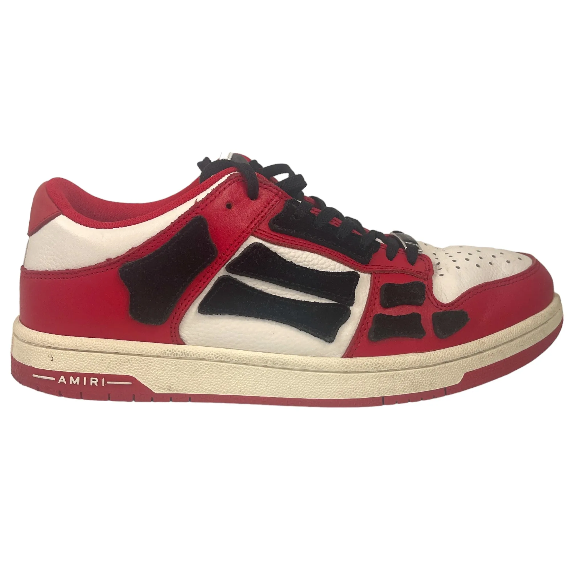 Men's Skeleton Low Trainers Red Size EU 42 / UK 8