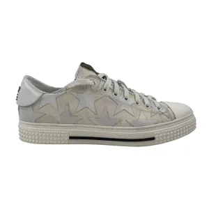 Men's Star Stud Low Trainers White Size EU 42 / UK 8