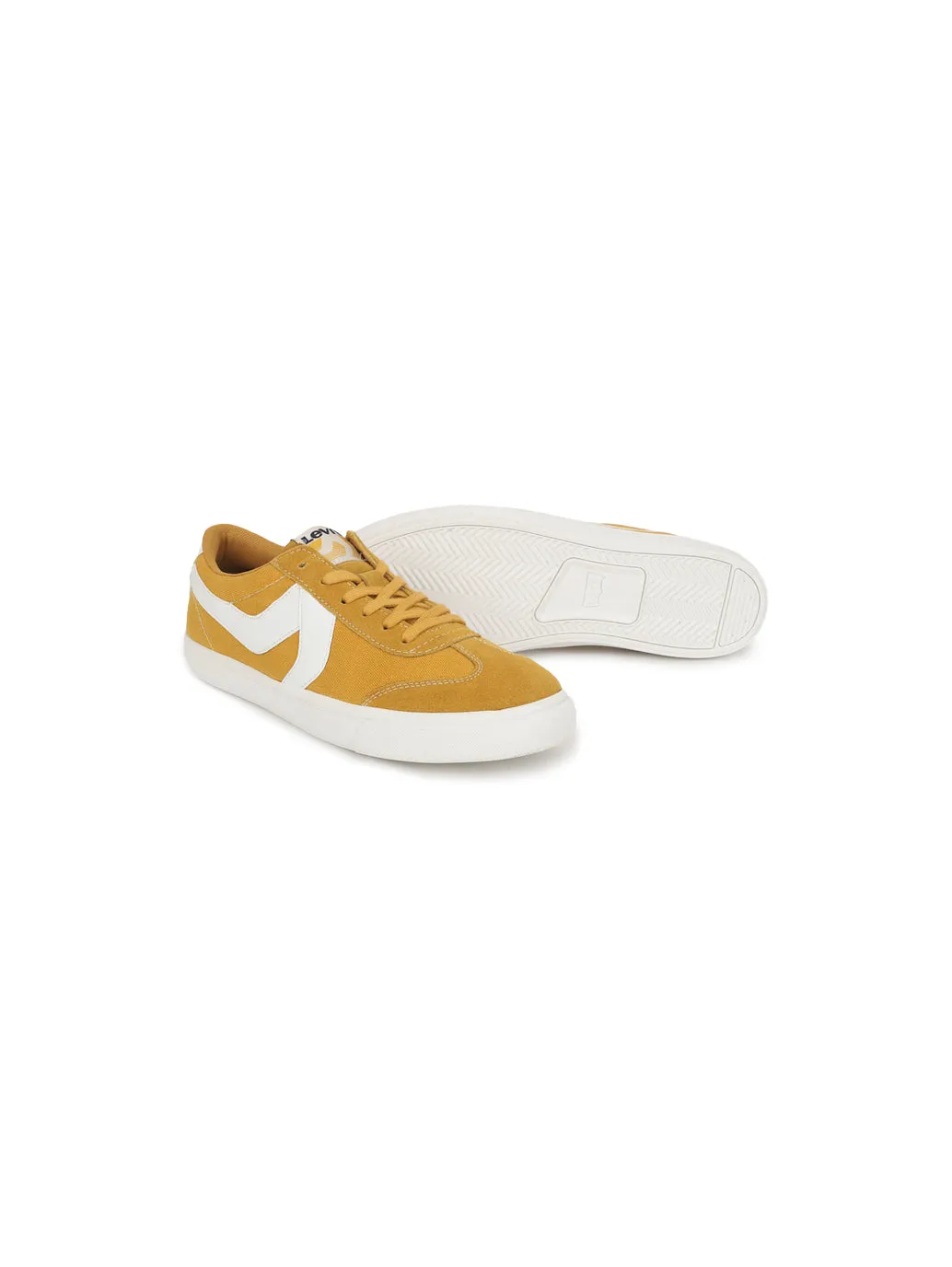 Men's Suede Yellow Casual Shoes