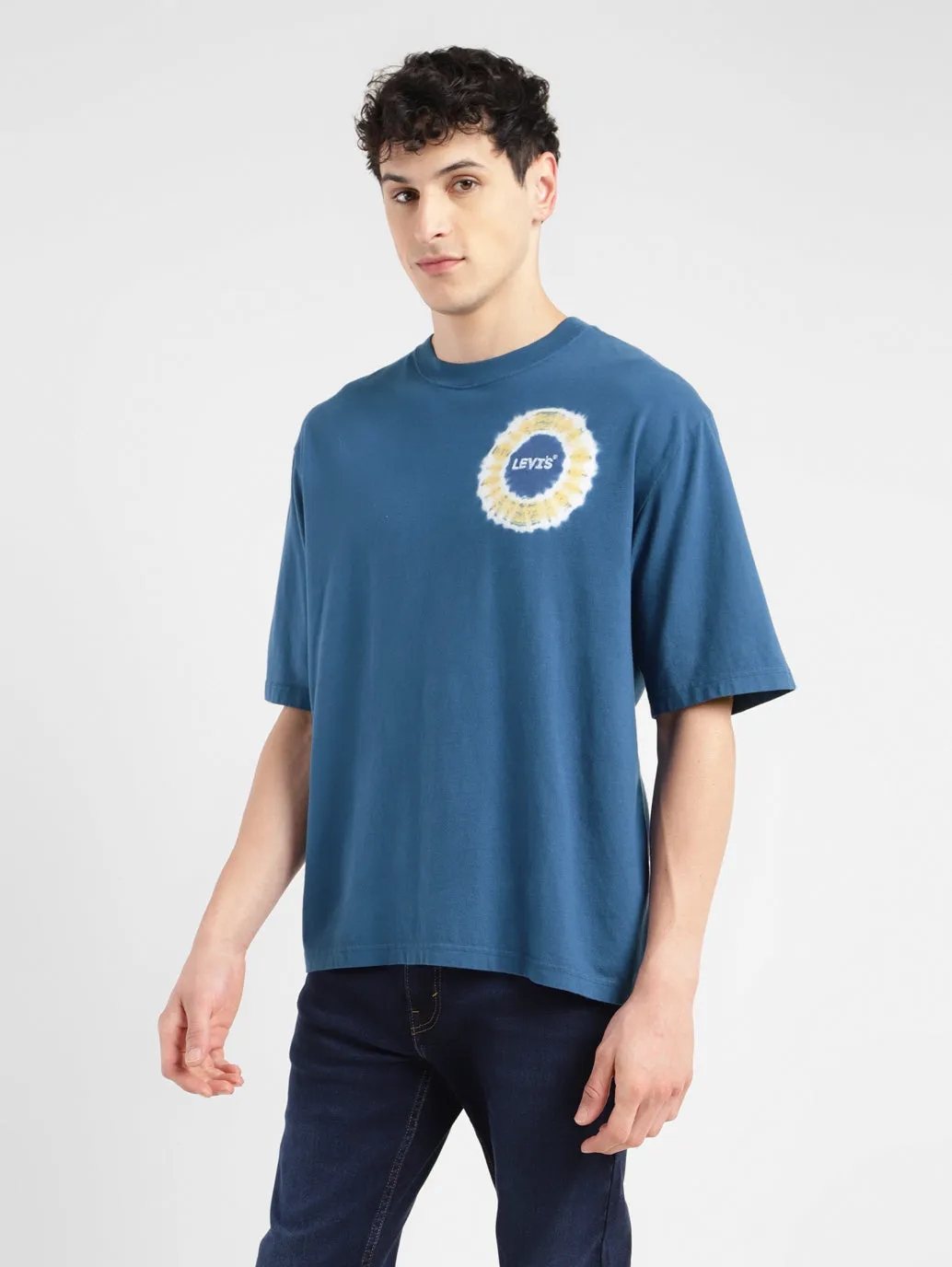 Men's Tie - Dye Loose Fit T-shirt