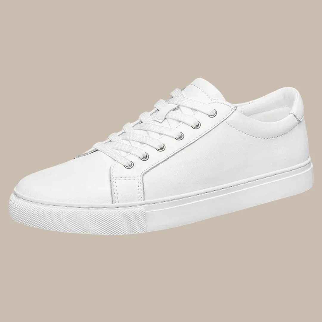 Mens White Sneakers Lightweight