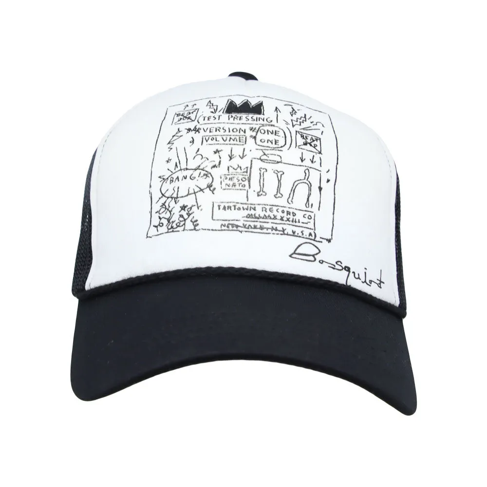 Mesh Baseball Cap Graffiti Art Print Adjustable Trucker Hat CTM1400