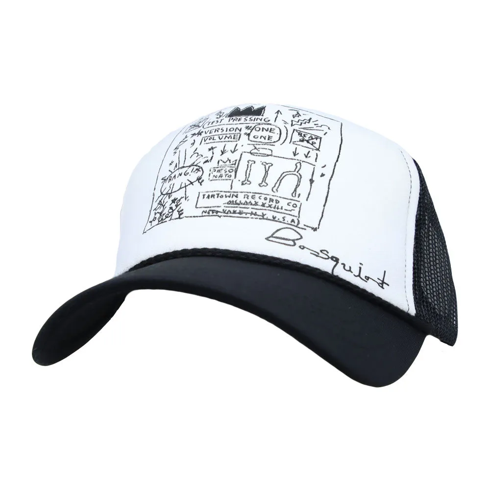 Mesh Baseball Cap Graffiti Art Print Adjustable Trucker Hat CTM1400