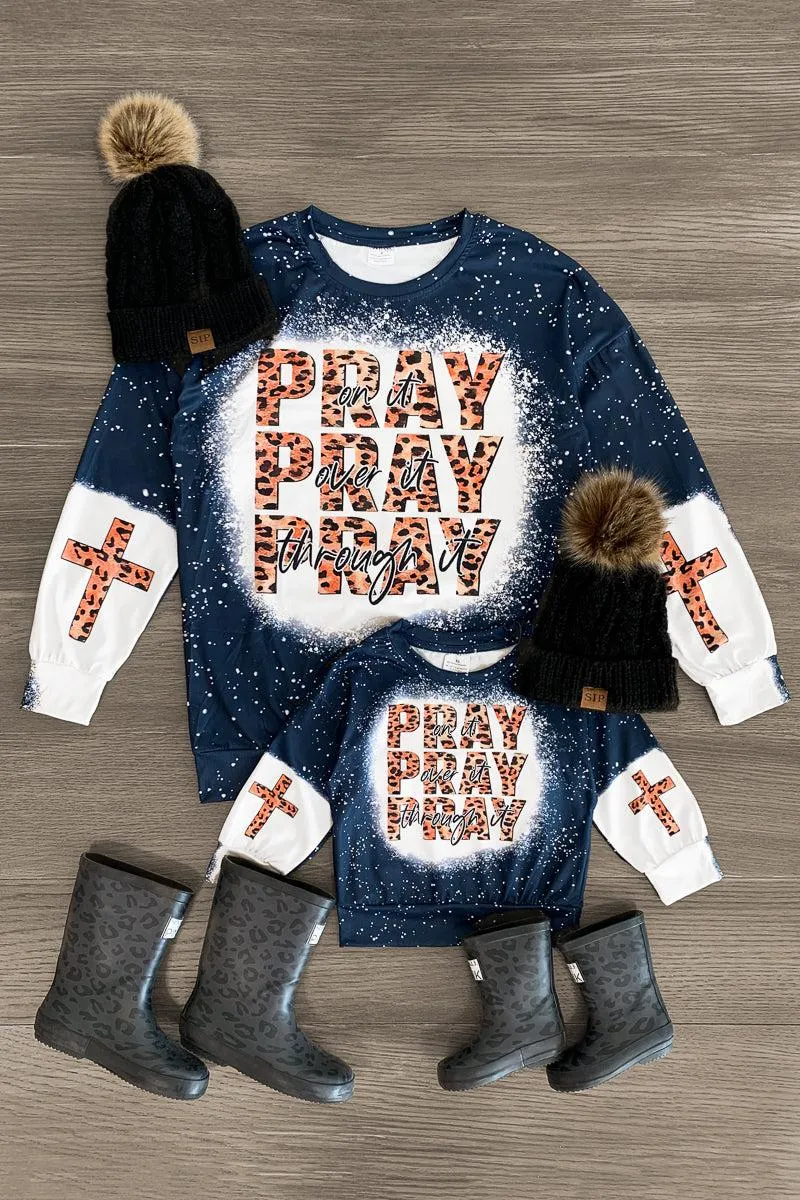 Mom & Me - "Pray..." Long Sleeve Top