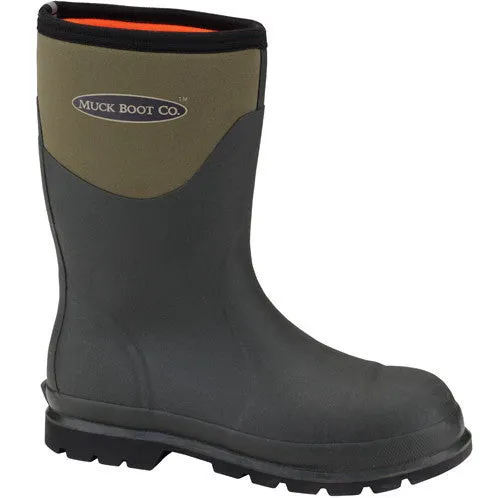 Muck Boot Humber Moss Green Safety Wellington