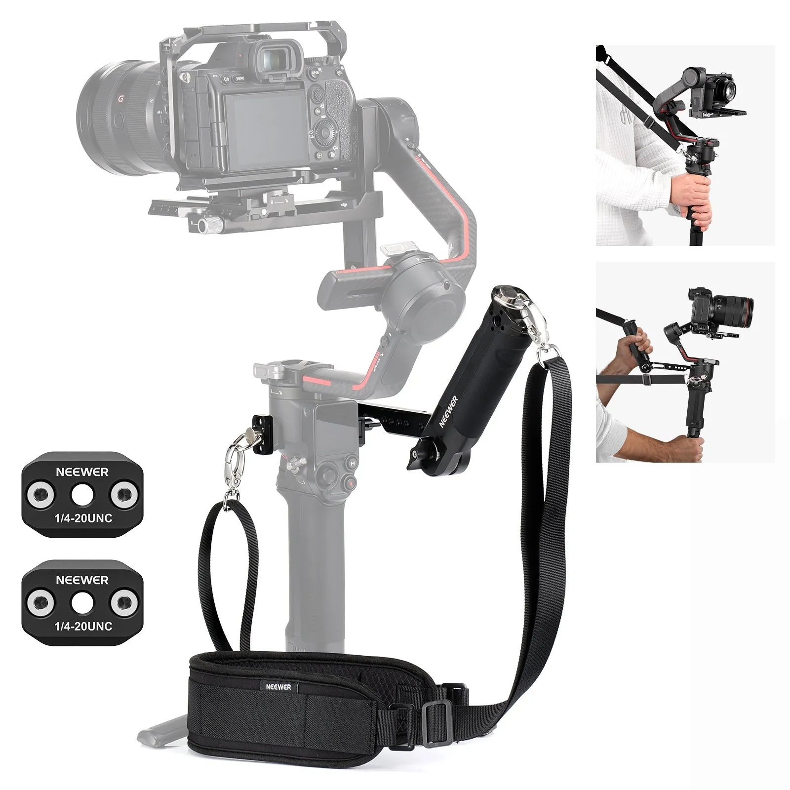 NEEWER ST49 GA019 Gimbal Adjustable Sling Handle for RS4 RS3 RS2