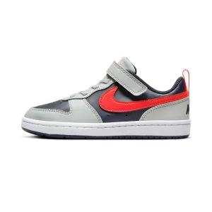 NIKE COURT BOROUGH LOW RECRAFT LITTLE KIDS' SHOES GREY