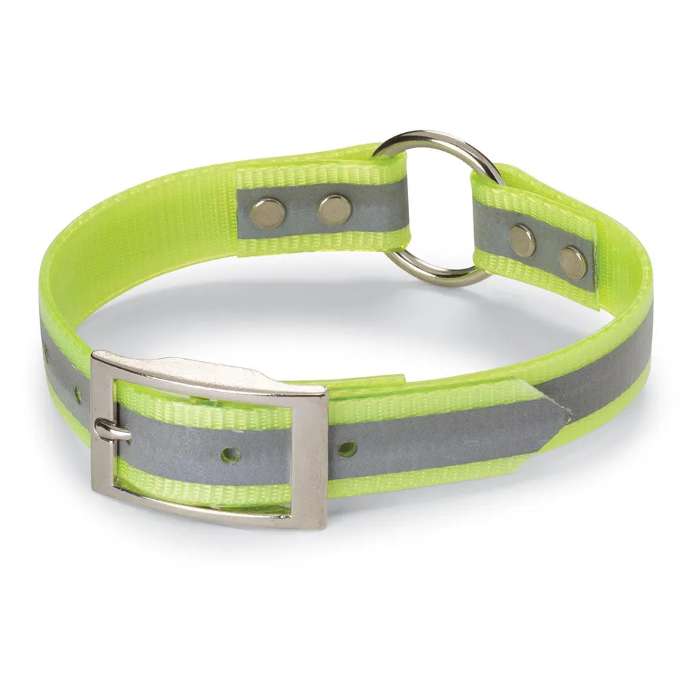 Nite Lite 1" Day-Glo Collar Ring-N-Center with Reflective Strip