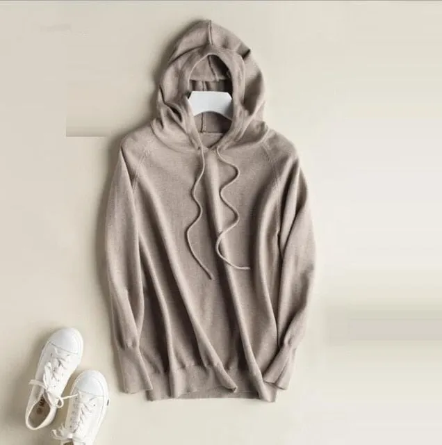 No More Drama Hooded Sweater