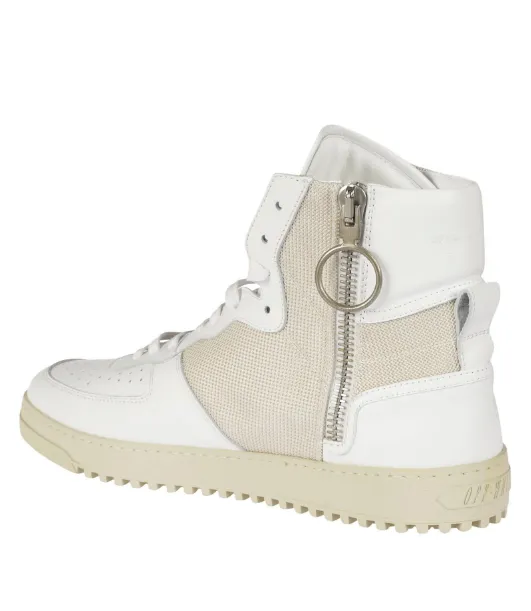 Off-white Cross Hi-top Sneakers