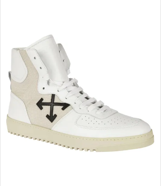 Off-white Cross Hi-top Sneakers