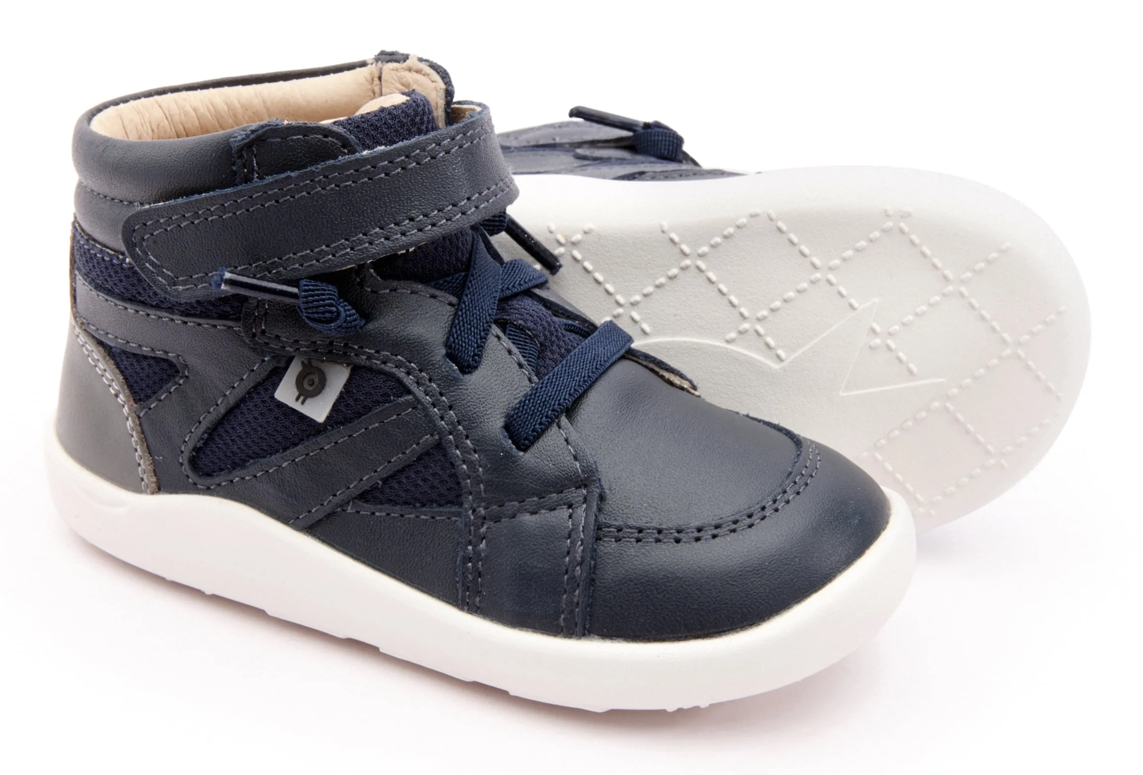 Old Soles Boy's & Girl's 8002 High Ground Sneakers - Navy/Grey