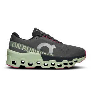 On Running Women's Cloudmonster 2 Shoes - Asphalt / Lima