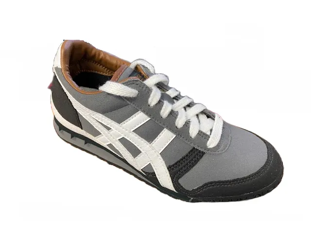 Onitsuka Tiger scarpa sneakers da bambino Ultimate 81 C10RJ 1199 nero grigio