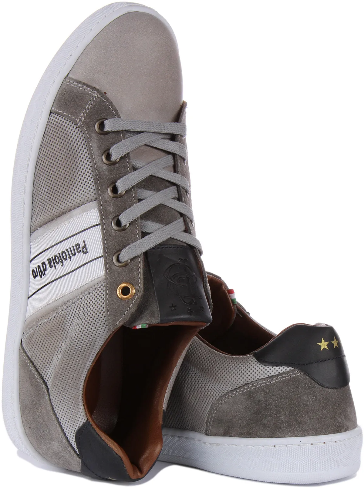 Pantofola D'Oro Melfi Uomo Low In Grey For Men