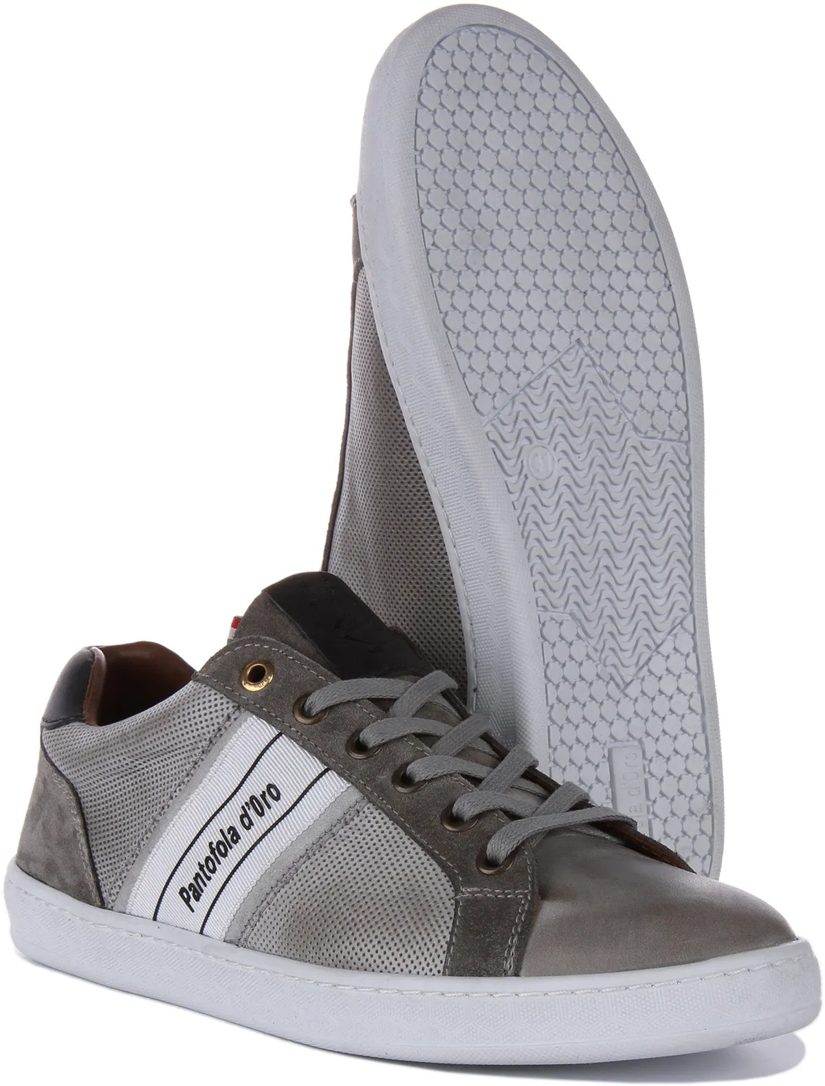 Pantofola D'Oro Melfi Uomo Low In Grey For Men