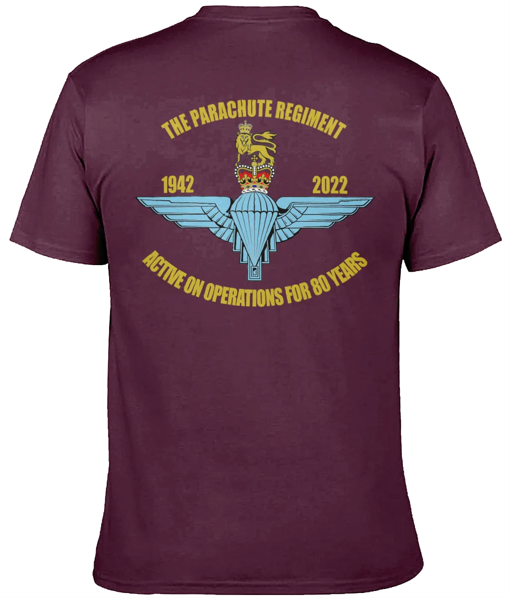 Parachute Regiment 80th anniversary commemorative T-Shirt