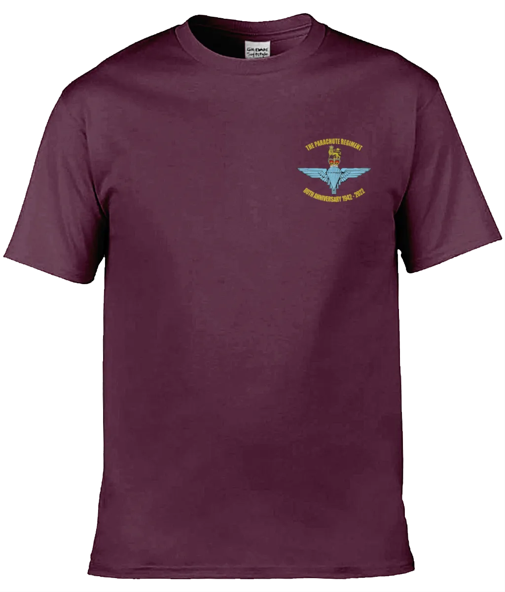 Parachute Regiment 80th anniversary commemorative T-Shirt