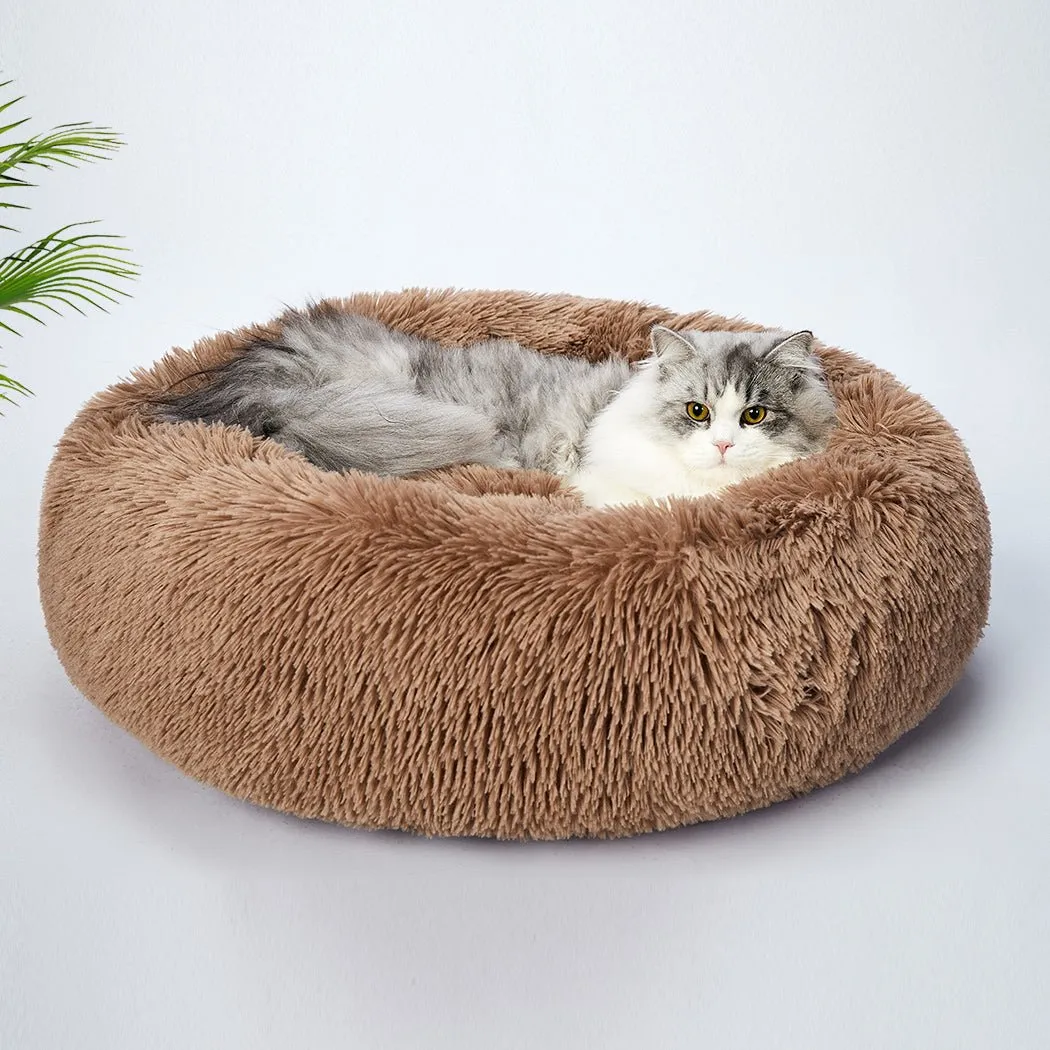 Pet Bed Mattress Dog Beds Bedding Cat Pad Mat Cushion Winter XL Brown