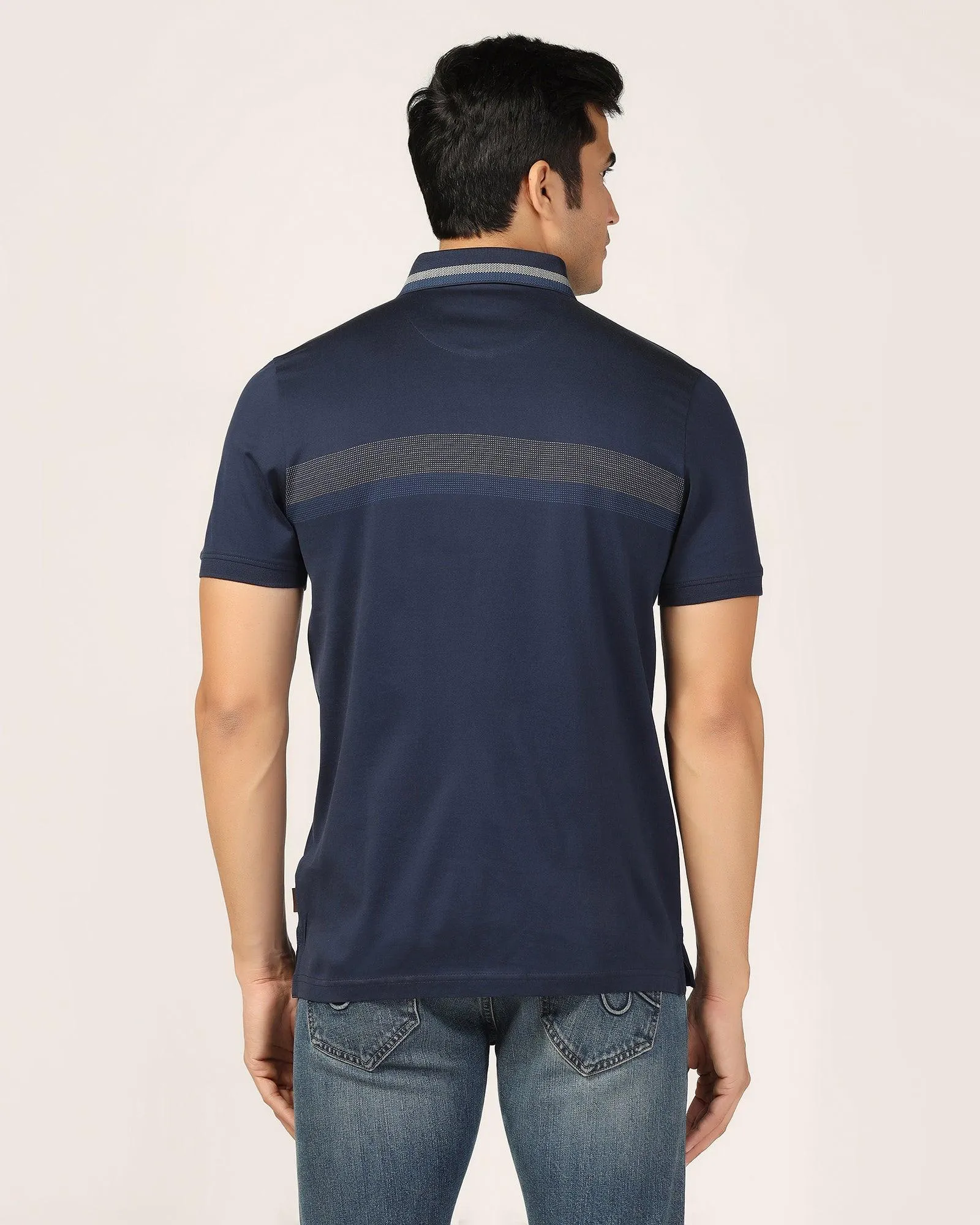 Polo Navy Stripe T-Shirt - Manny