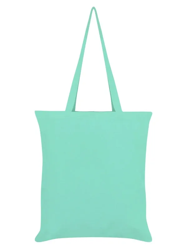 Pop Factory Cat Lady Mint Green Tote Bag