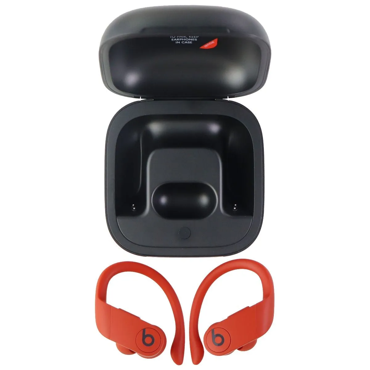 Powerbeats Pro Wireless Bluetooth Earbud Ear-Hook Headphones - Lava Red