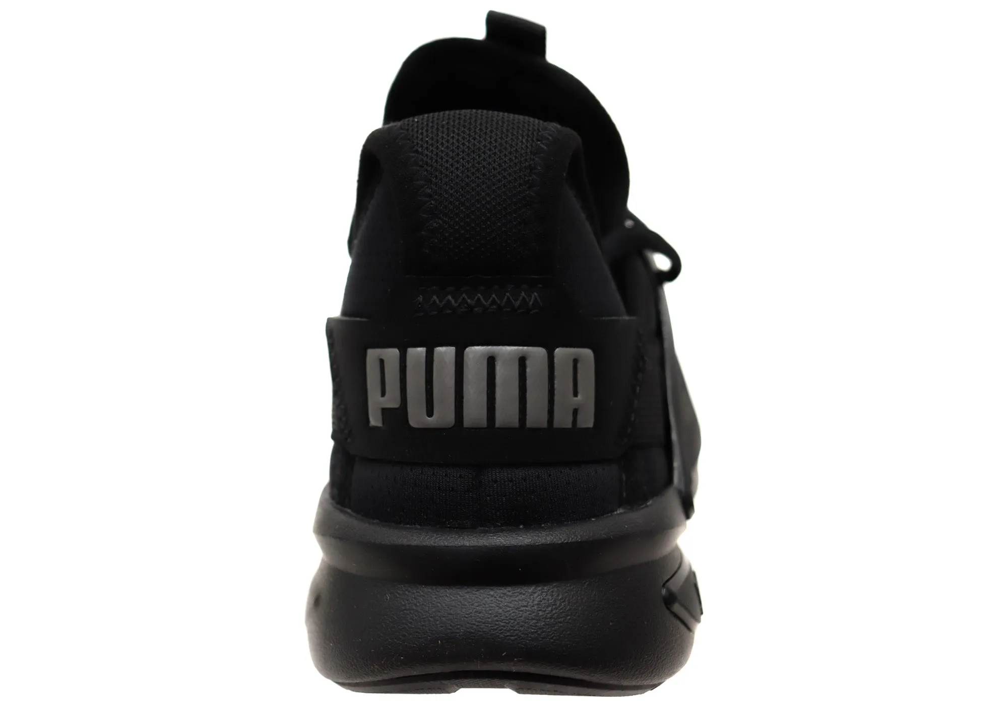 Puma Mens Softride Enzo Evo Comfortable Black Athletic Shoes