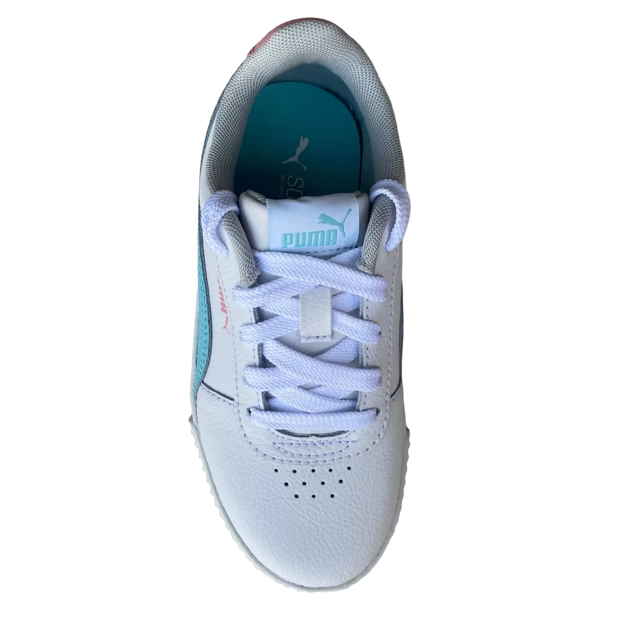 Puma sneakers da ragazza Carina L Ps 370678 06 white-gulf stream