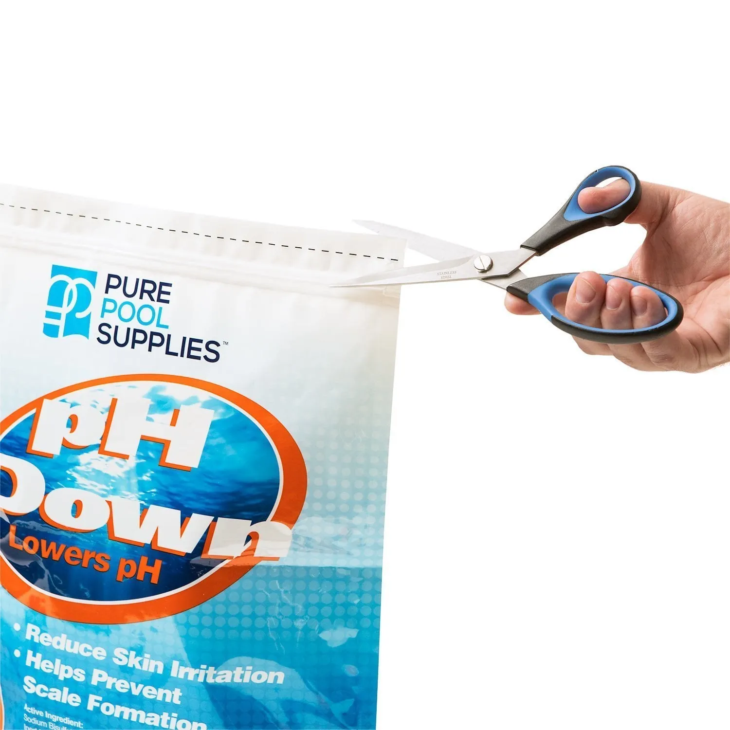 Pure Pool Supplies pH Down 2 Lbs. (pH Decreaser pH Minus Sodium Bisulfate) Pool Spa Balancer