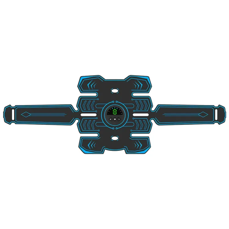 Q88Q USB Charging Abdominal Muscle Sticker Abdominal Muscle Trainer with LED Digital Display, Single Abdominal Muscle Sticker