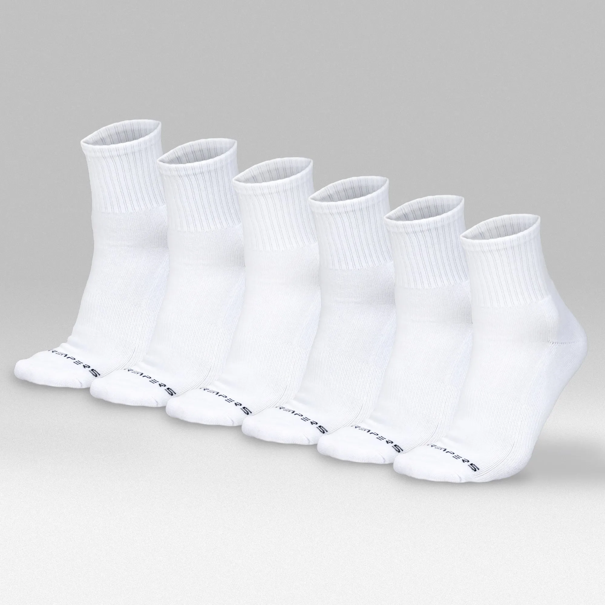 Quarter Socks - White