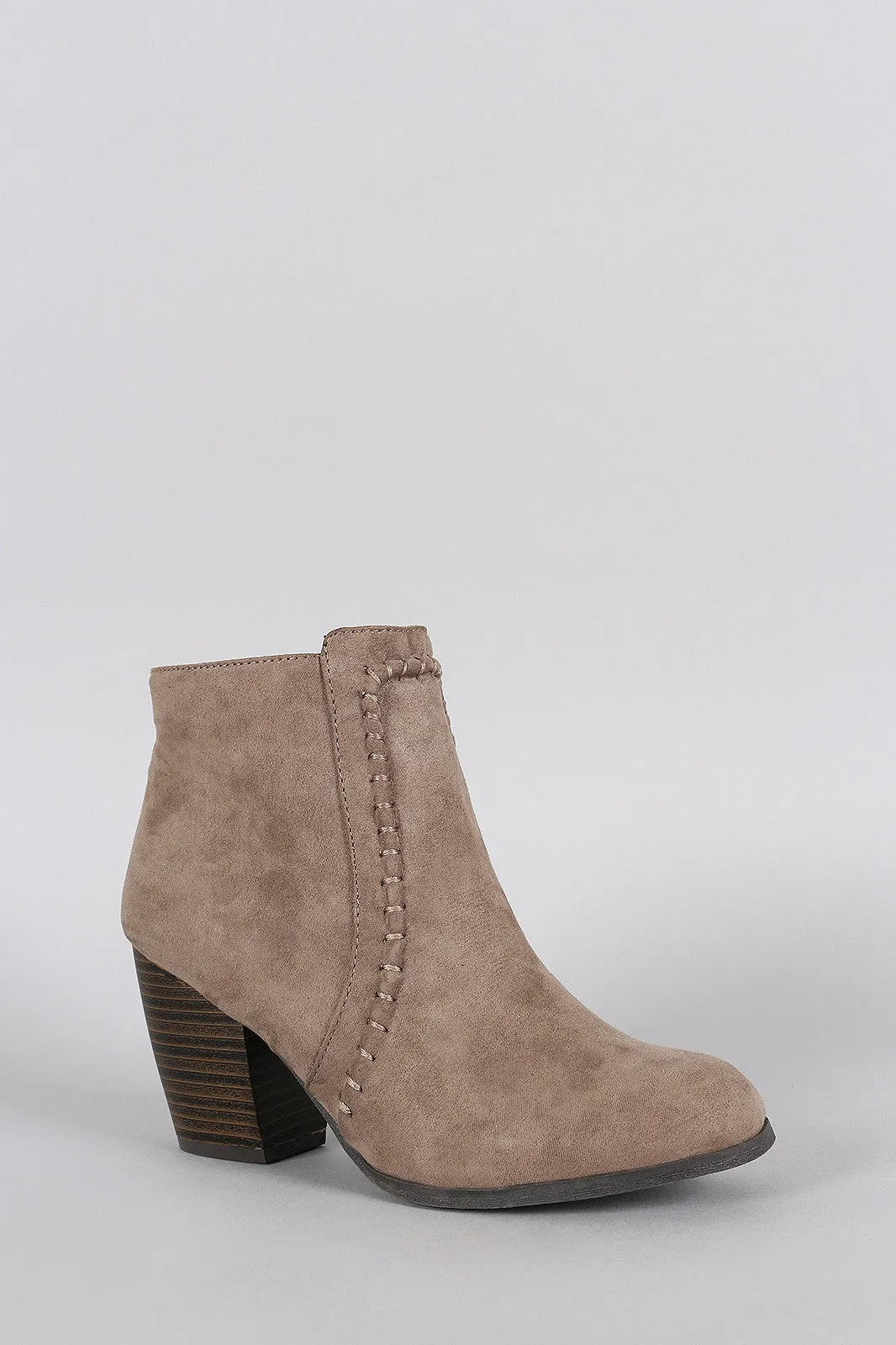 Qupid Western Flair Bootie