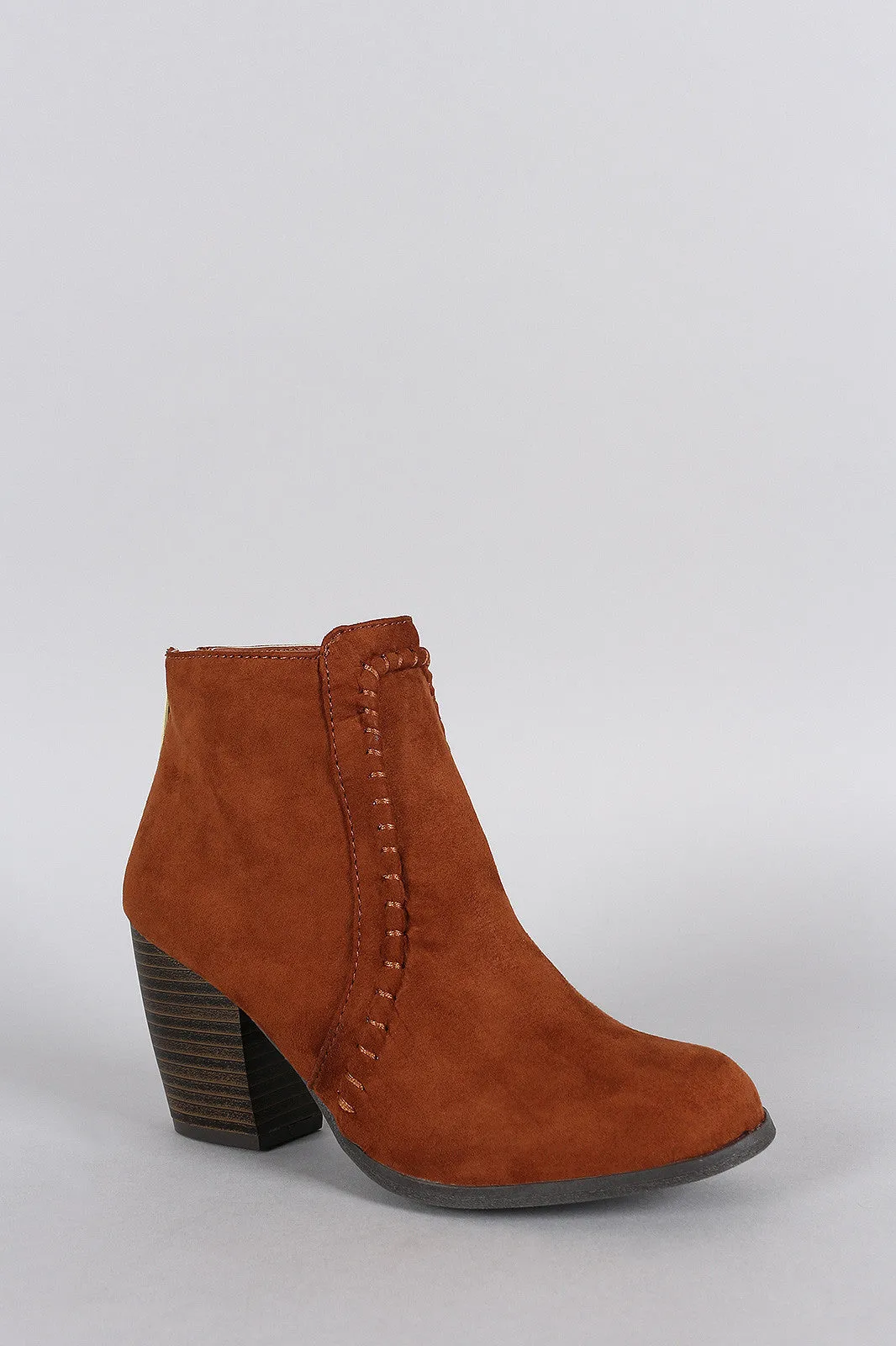 Qupid Western Flair Bootie