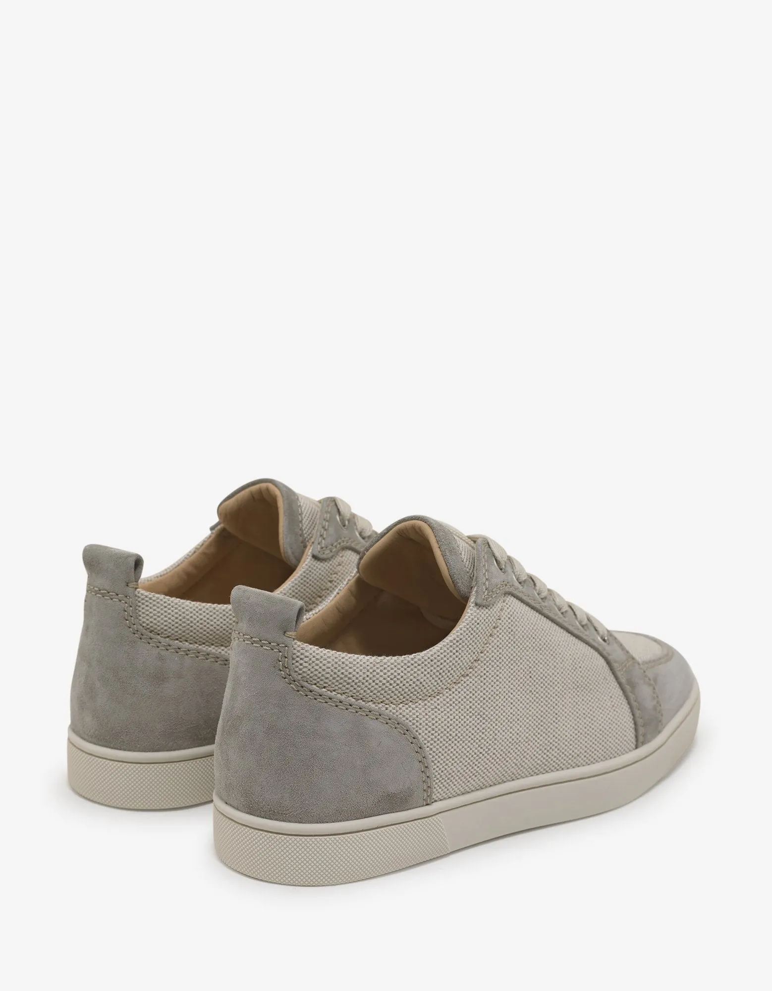 Rantulow Flat Canvas & Suede Trainers