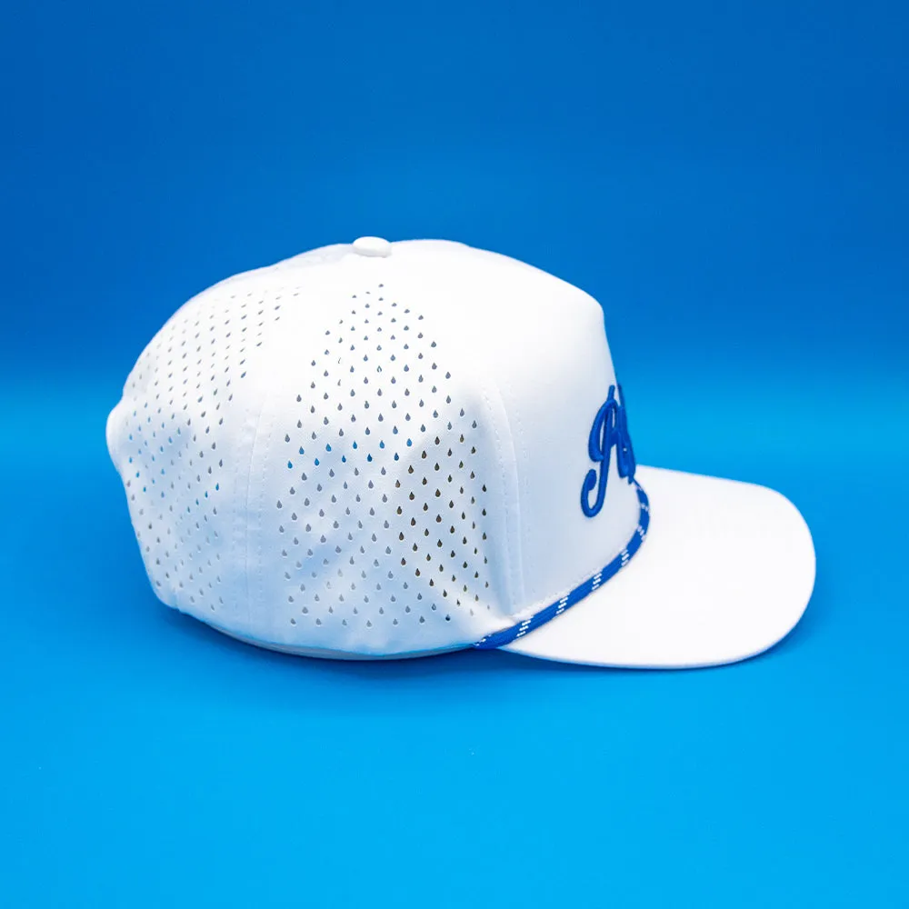 Robhots Blue Baseball Logo Hat