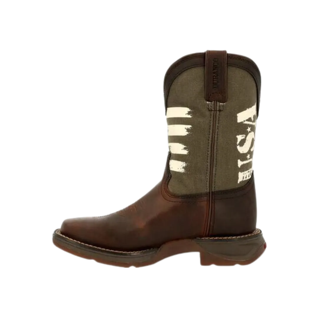 Rock Lil' Rebel Durango Kid's Army Square Toe Boot