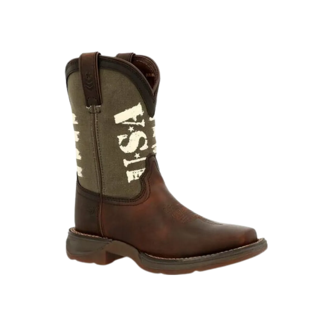 Rock Lil' Rebel Durango Kid's Army Square Toe Boot