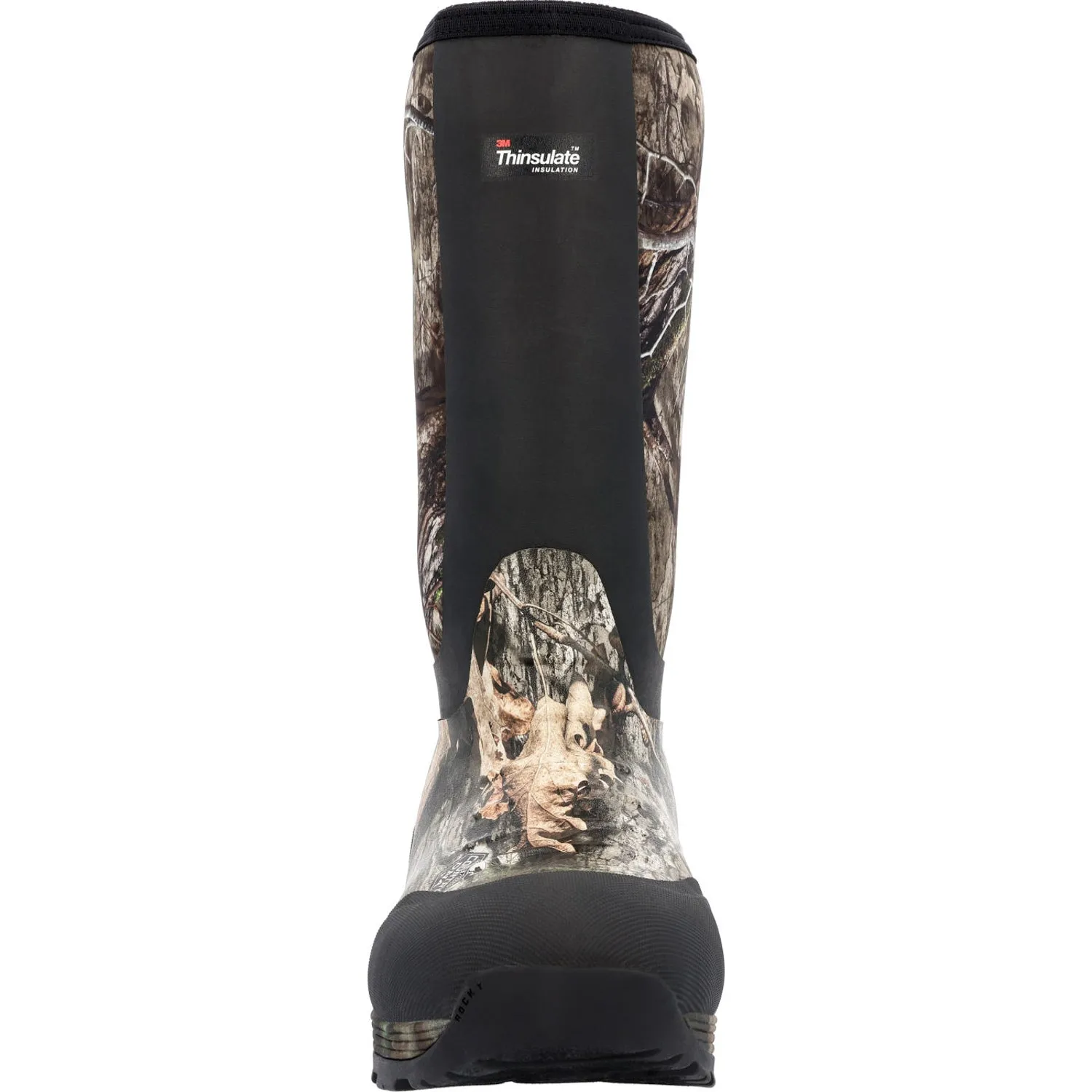 Rocky Mens Mossy Oak Country Rubber Stryker 800G Hunting Boots