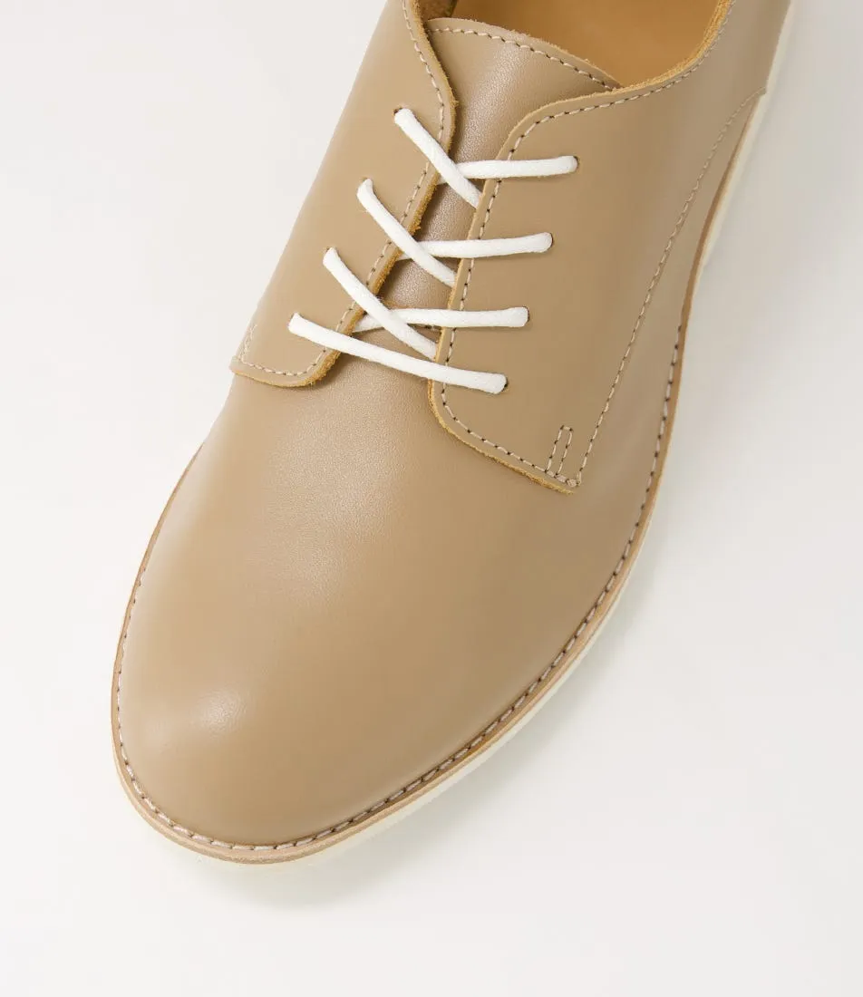 Rollie - Shoes - Derby - Latte / Leather