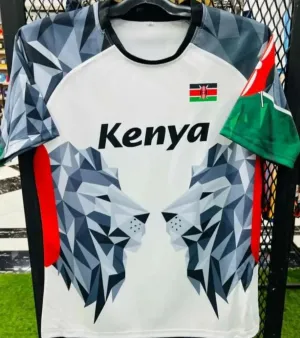 RUGBY T-SHIRTS , KENYA PRINT.