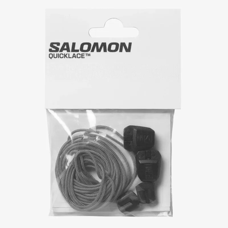 Salomon Quicklace Kit, Silver/Black