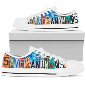 Save Animals Low Top Shoes