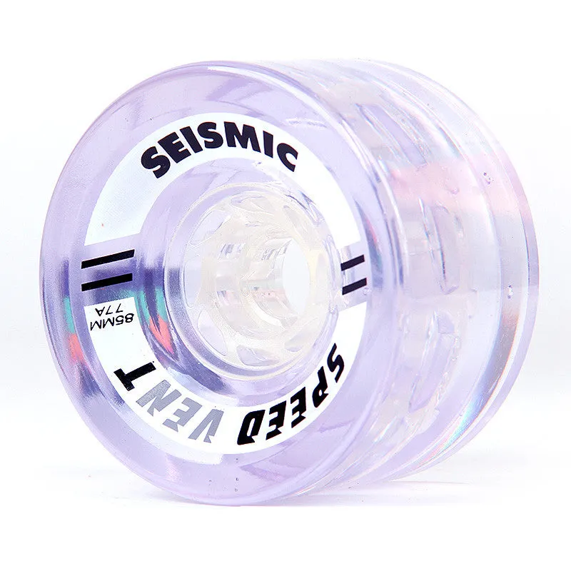 Seismic Speed Vent 77a Wheels - Crystal Clear Purple (Set of 4)