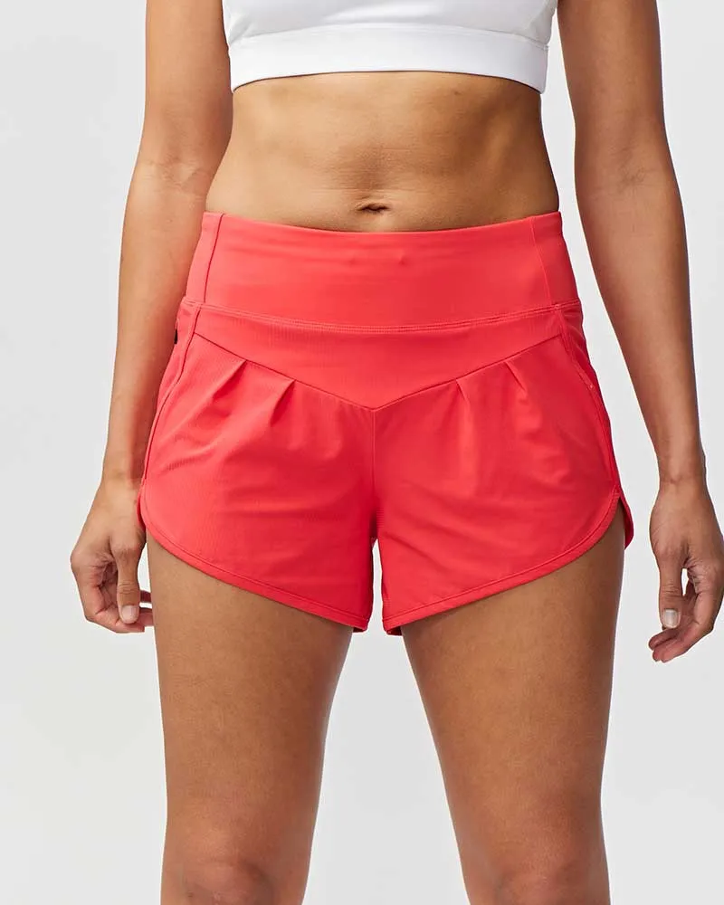 Sheva Women's High Rise Running Shorts