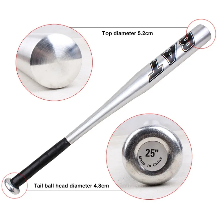 Silver Aluminium Alloy Baseball Bat Batting Softball Bat, Size:32 inch