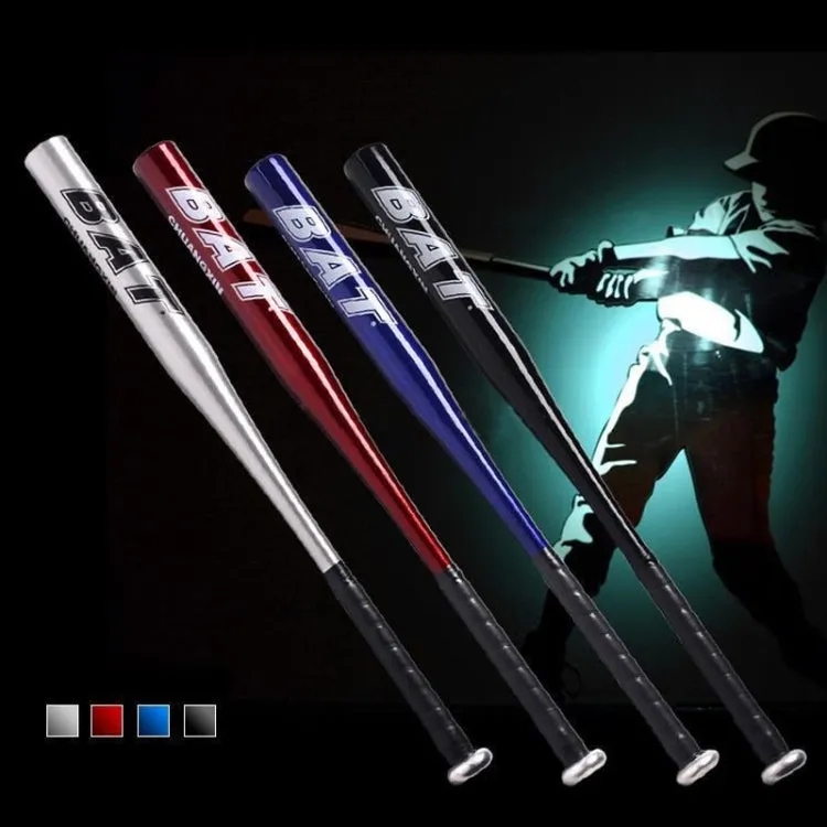 Silver Aluminium Alloy Baseball Bat Batting Softball Bat, Size:32 inch